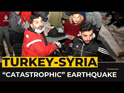 Hundreds dead as powerful earthquake shakes Turkey, Syria