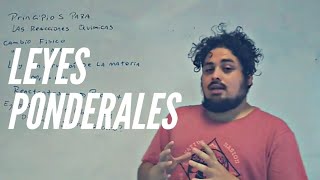 ESTEQUIOMETRÍA: Leyes ponderales | Química general I