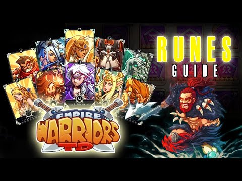 RUNES GUIDE - For All Heroes Empire Warriors TD