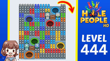 Hole People Level 444 Solution Walkthrough