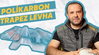 Trapez Oluklu Şeffaf Aydınlatma Levhaları