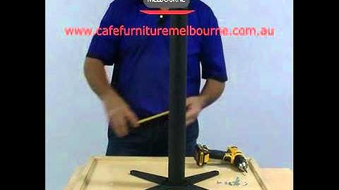 Attaching a Table Top to a Table Base