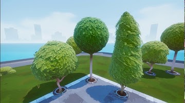 Stylised Foliage Vertex Animation