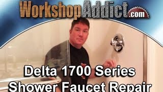 Repair A Leaking Delta 1700 Shower Faucet Youtube