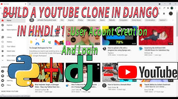 Youtube Clone In Django In Hindi Part - 3 | Django Youtube Clone