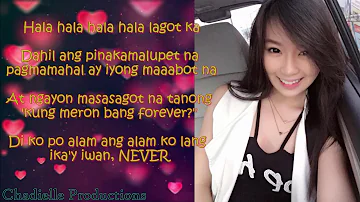 Hambog ng SagPro Ft: Flick One - Girlfriend (Lyrics Video) ft: Carlyn Ocampo