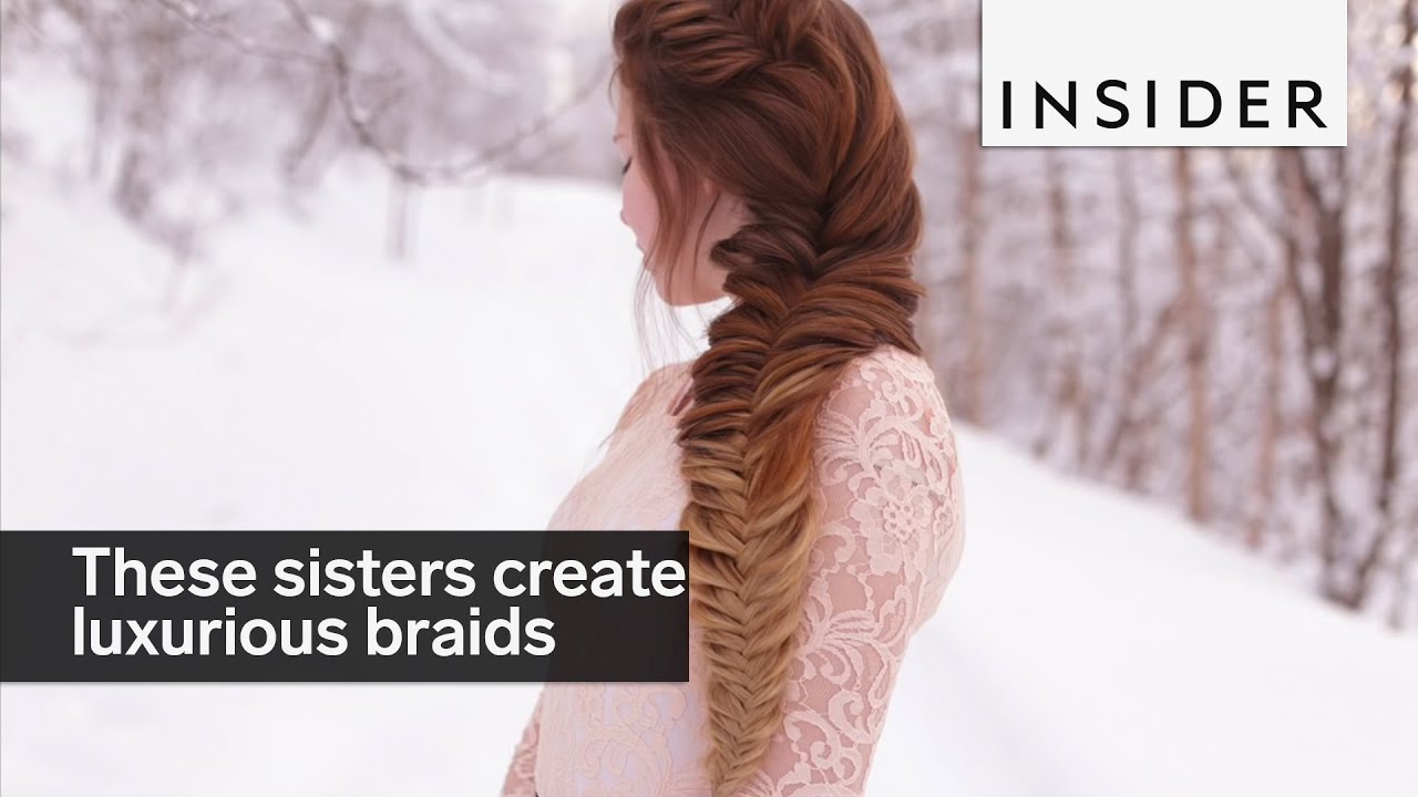 These sisters from Norway create luxurious braids