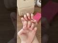ピンクハートネイルにチェンジ💅 #ohora #ネイル #ネイルシール