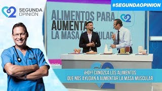 Alimentos que nos ayudan a aumentar la masa muscular