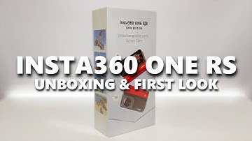 Insta360 ONE RS | Unboxing & First Look