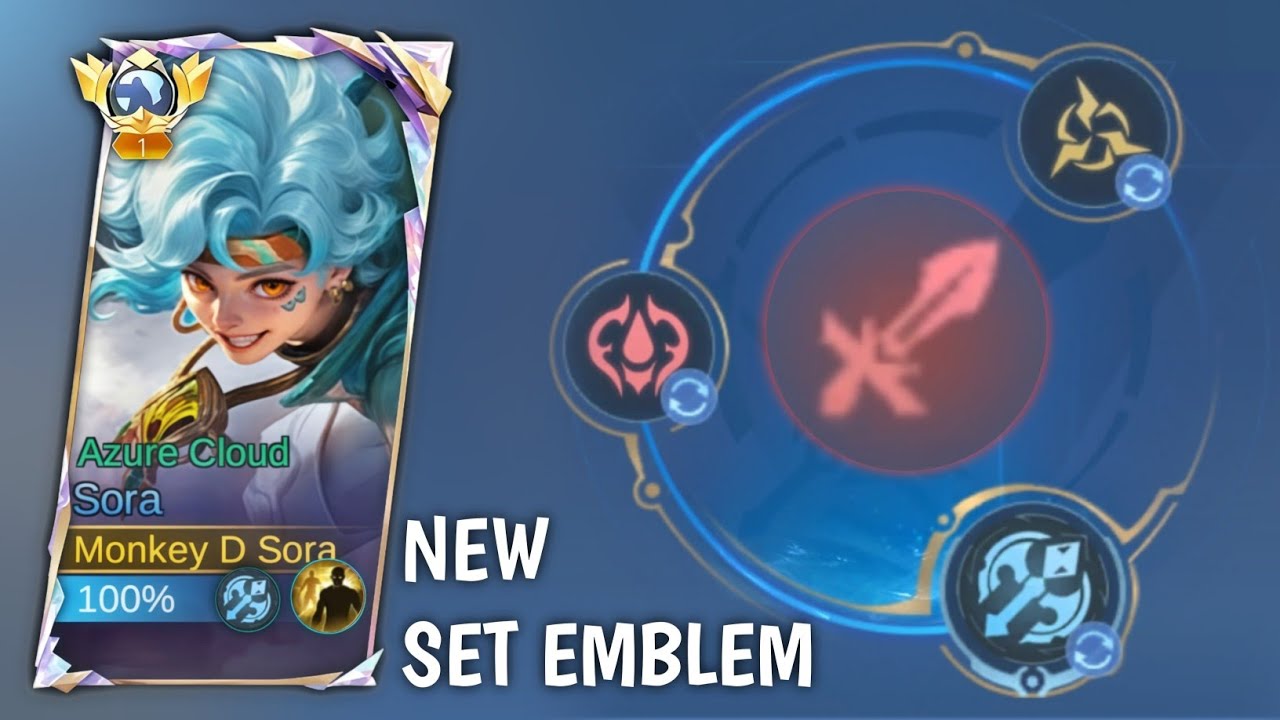 Kalian harus coba‼️gilak damagenya makin rusak pakai set emblem ini