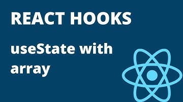 React Hooks - useState with array