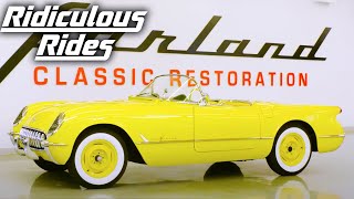 Restoring A 50&#39;s Harvest Gold MK1 Corvette | RIDICULOUS RIDES