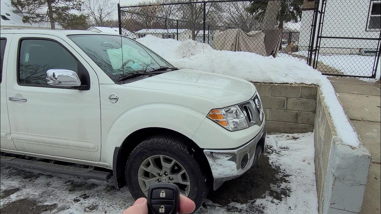 StartX remote start Nissan Frontier - YouTube