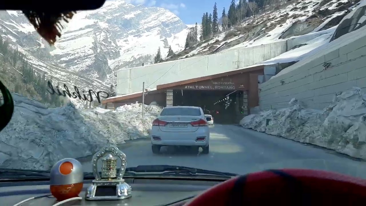 Atal Tunnel Rohtang whattapp status car status manali