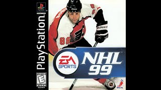 NHL 99 (PlayStation) - Edmonton Oilers vs. San Jose Sharks
