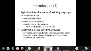 Week 11   JavaScript lecture