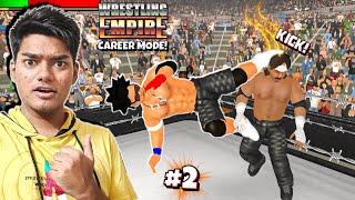 Most Difficult Match Of Career 🥵 - WRESTLING EMPIRE Career Mode #2