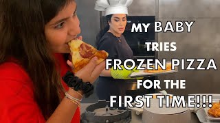 Trying every frozen pizza at the grocery store | تذوقنا كل أنواع البيتزا المثلجة