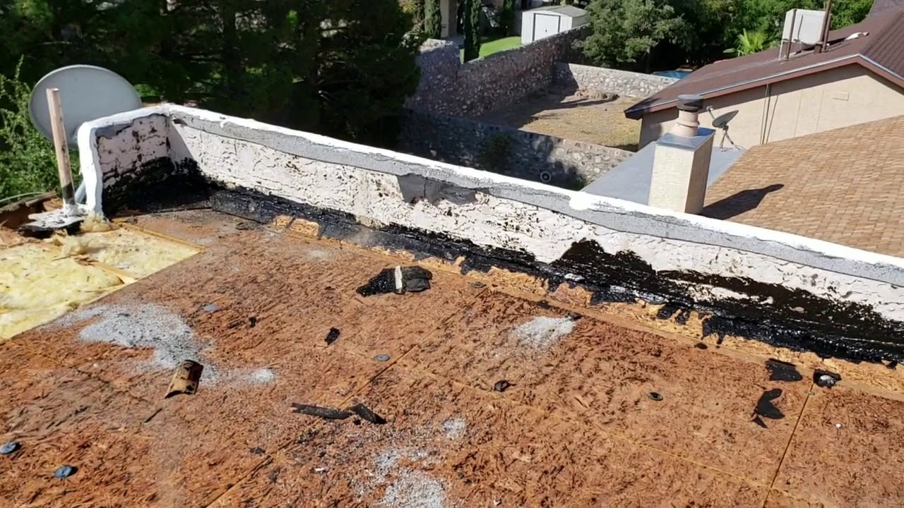 Roofing Team Flat Roof El Paso, TX YouTube