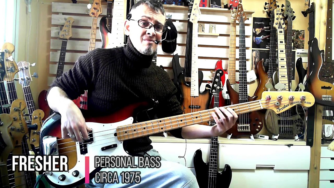 Fender Precision Type: Fresher Personal Bass Circa '75 BASS DEMO