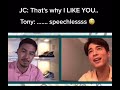 TONY LABRUSCA SPEECHLESS ON JC ALCANTARA #XAVMI #JCTON