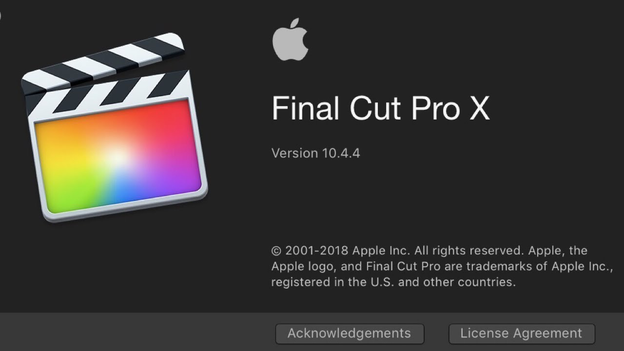 final cut pro 10.4.1 dmg