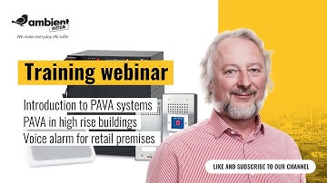 Voice Alarm System for retail premises