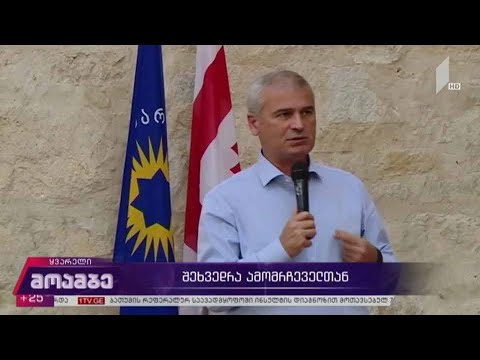 #არჩევნები2020  მაჟორიტარობის კანდიდატის შეხვედრა ამომრჩევლებთან