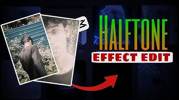 How to create halftone edit in Capcut | agressive shake