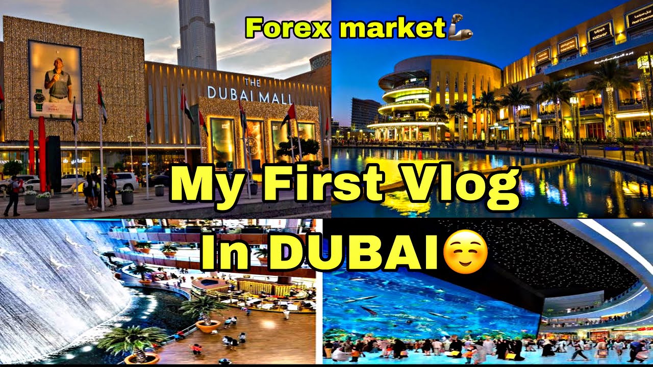 My first vlog dubai mall power of yfx trading rduk14rider09 dubai