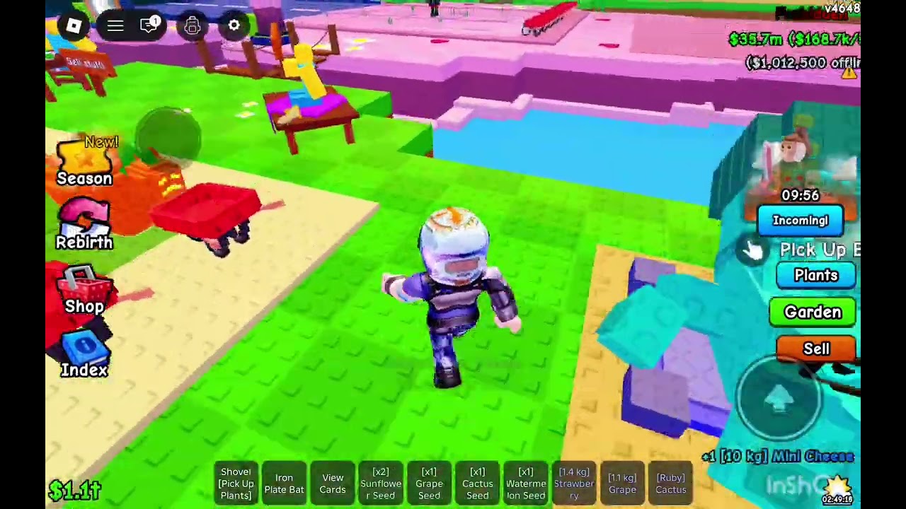 Playing Roblox Plants Vs Brainrots 