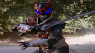 The Power Rangers Lost Galaxy Team Up Isnt Very Good