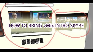 How to bring vMix into Skype
