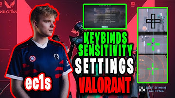 ec1s Valorant Settings Sensitivity Keybinds Crosshair and Setup 2021