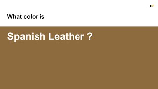 Spanish Leather color #8e6a3f hex color - Orange color - Cool color 8e6a3f