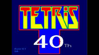 Amstrad CPC (2024) : TETRIS_40th - Hack 1987 MirrorSoft version for 40th Birthday Game celebration