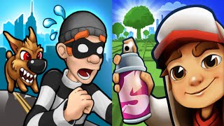 Robbery Bob vs Subway Surfers Gameplay Android,ios Part 81 screenshot 3