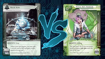[EN] Android: Netrunner - In English #1 BlueSun Glacier VS Kit Easy to break