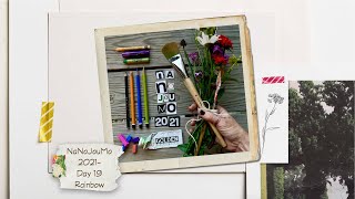 NaNoJouMo2021 Art Journal - Day 19