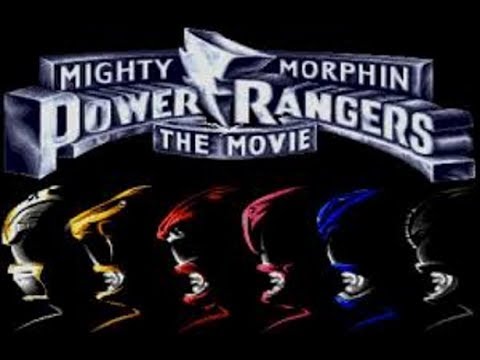 Полное прохождение игры  Mighty Morphin Power Rangers   The Movie  на Сега