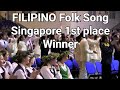 Singapore With Philippines Song 1st Place Winner
