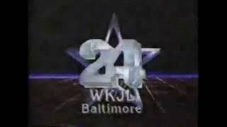 WKJL, Now WUTB (Independent, Now TBD) Station ID 1986