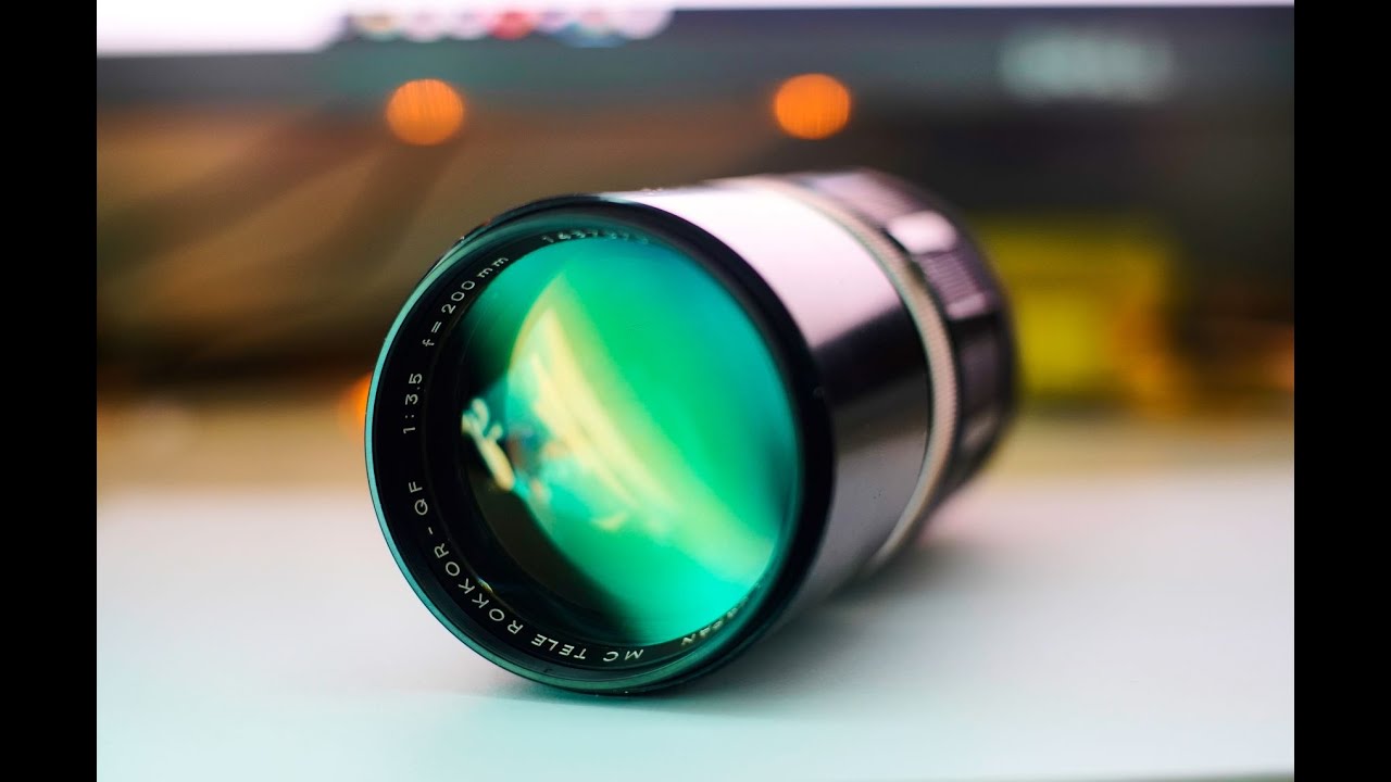 MC Tele Rokkor QF 200mm f3.5 - YouTube