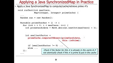 Java Synchronized Collections: Example Application