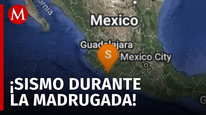 Registran sismo de magnitud 6.1 en Coalcomán, Michoacán; van 163 réplicas