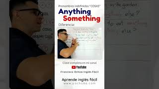 SOMETHING vs ANYTHING  #english #ingles #aprenderingles