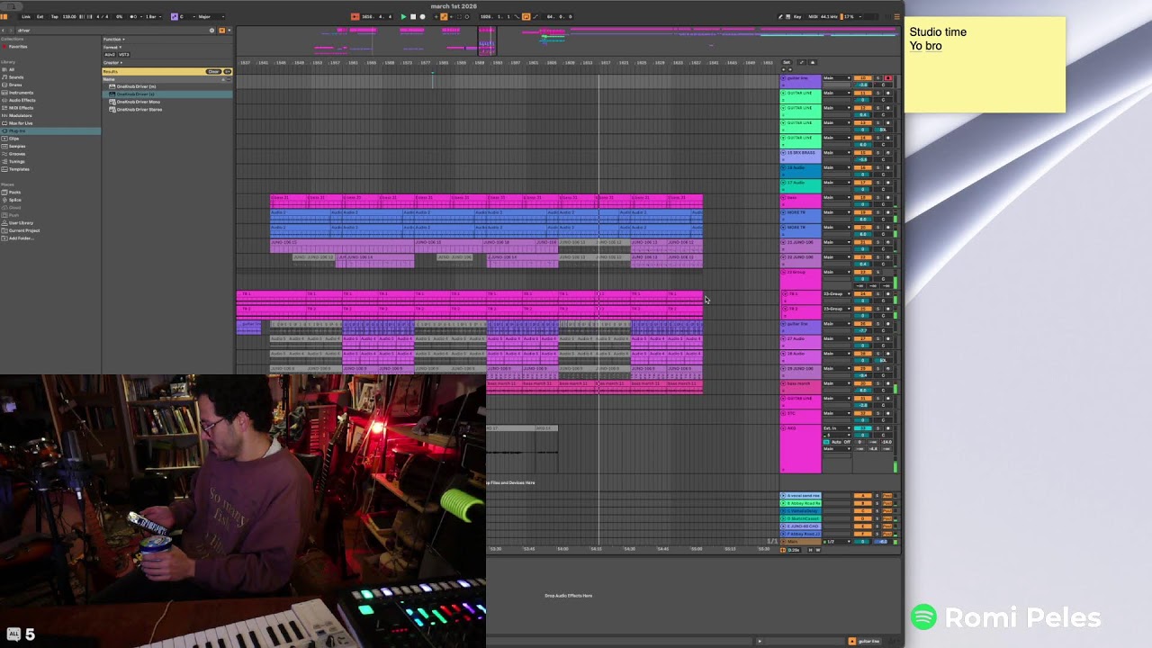 🧢 🌈 ☘️ making music // studio time // NEW DEMOS // !music !ig !yt