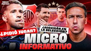 🔥🚨 EL DÍA DESPUÉS DE LA FINAL: ¿Qué PASARÁ con LEO MESSI y SCALONI?¿OTAMENDI PIDIÓ JUGAR para RIVER?