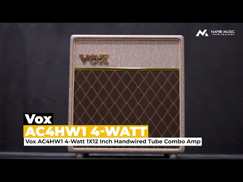 Vox AC4HW1 4 Watt 1x12 Inch Handwired Tube Combo Amp